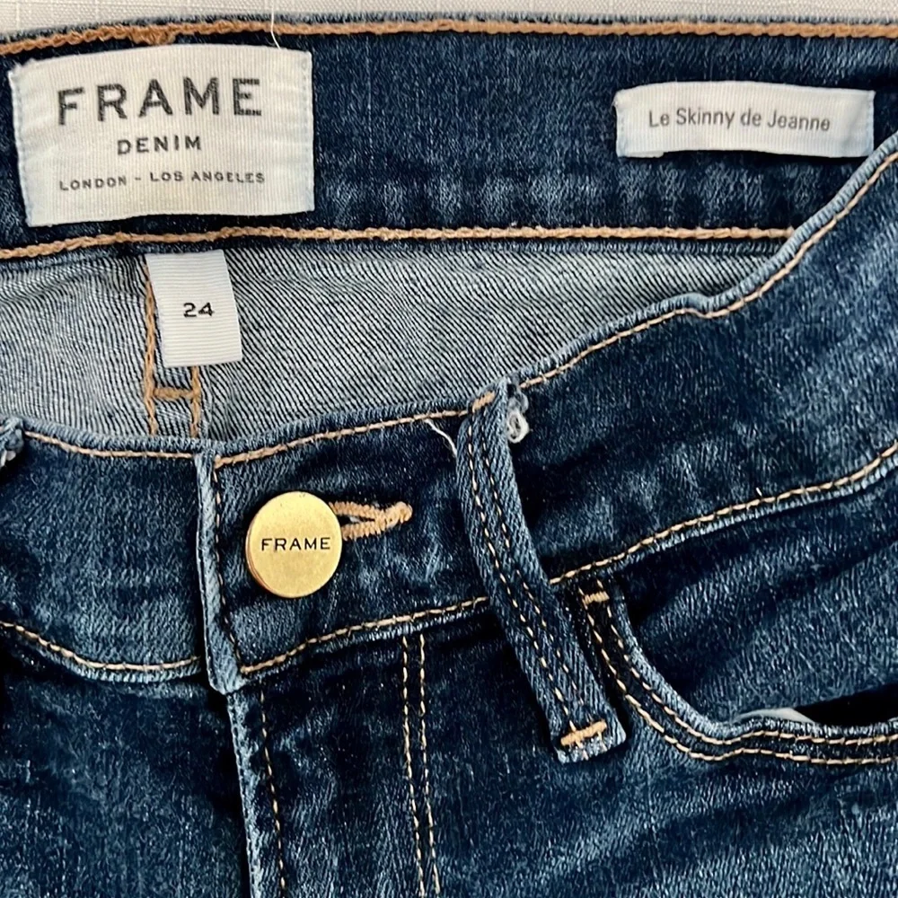 FRAME Denim~Jeans / Le Skinny de Jeanne / London~Los Angeles - Picture 6 of 7